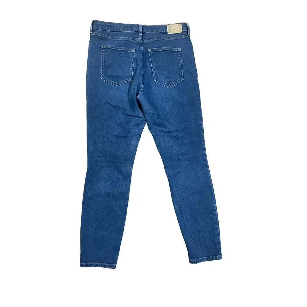 Everlane high rise straight leg jeans 33”‎